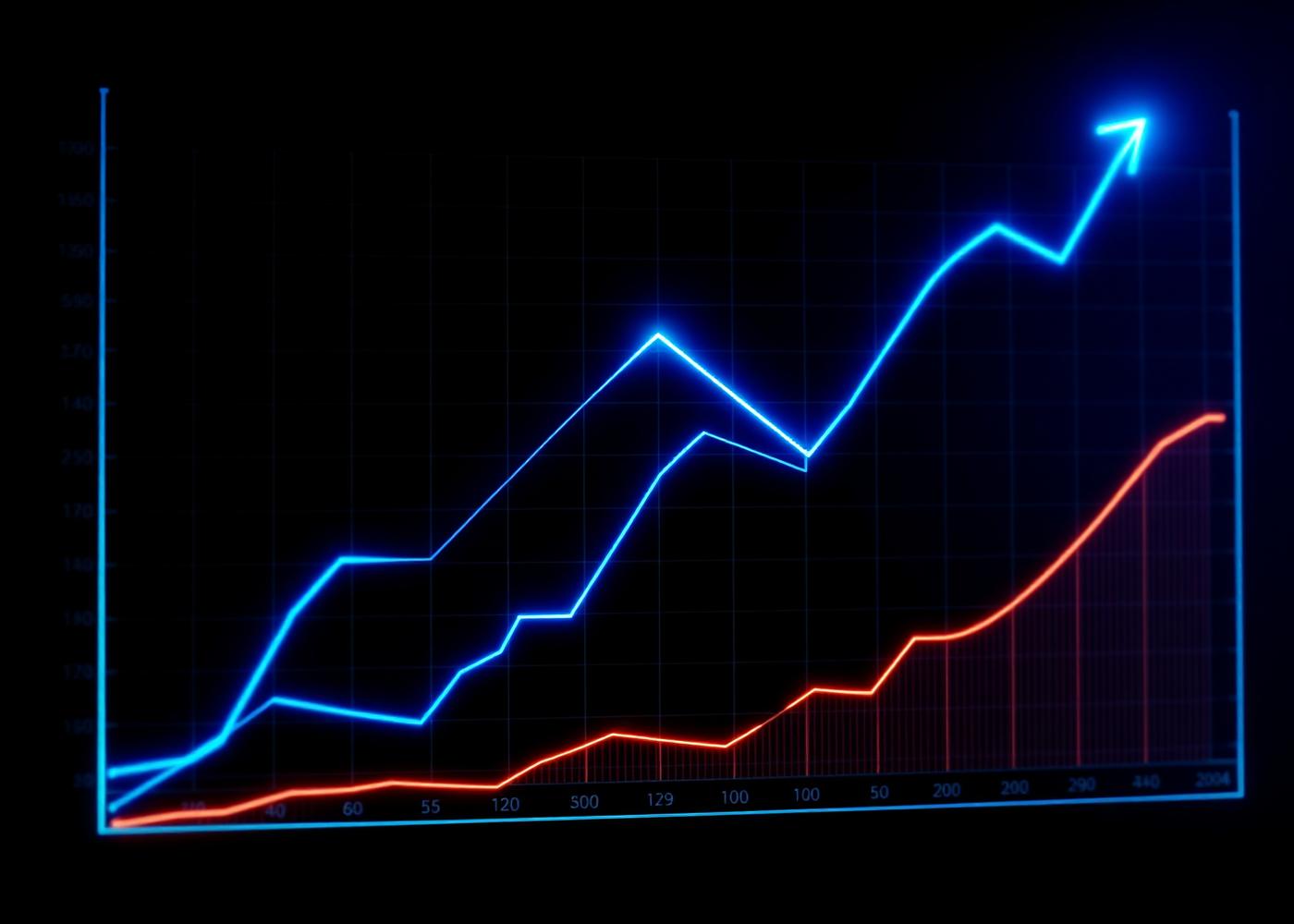 Rising credit score over time